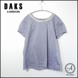 ダックス(DAKS)のDAKS ダックス レディース トップス 半袖 シルク混 日本製 LL(シャツ/ブラウス(半袖/袖なし))