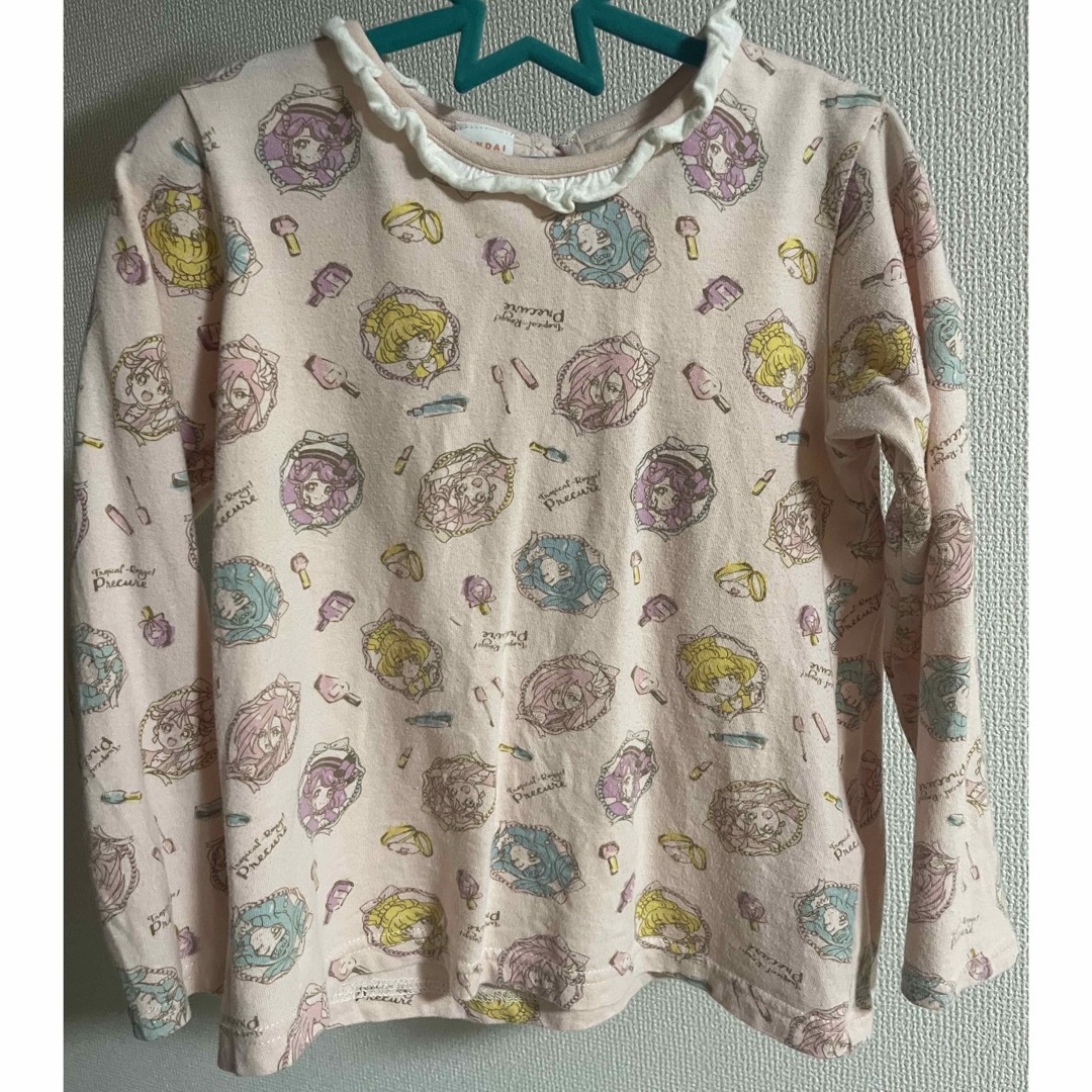 トロピカルージュ　プリキュア　長袖 キッズ/ベビー/マタニティのキッズ服女の子用(90cm~)(Tシャツ/カットソー)の商品写真