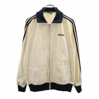 アディダス(adidas)のアディダス 長袖 ブルゾン M ホワイト系 adidas メンズ 古着 【231202】(ブルゾン)