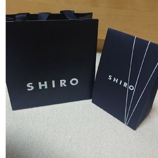 シロ(shiro)のSHIRO ギフトボックス ショッピング袋(ショップ袋)