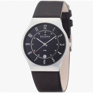 スカーゲン(SKAGEN)の【未使用】SKAGEN Grenen ブラック スタイリッシュウォッチ(腕時計(アナログ))