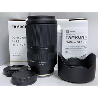 TAMRON - 【新品級】TAMRON 70-180mm F2.8 Di Ⅲ VXD ソニーE