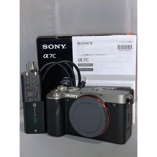 ソニー(SONY)の【美品 4491ショット】SONY α7C a7c ilce-7c ボディ 本体(デジタル一眼)