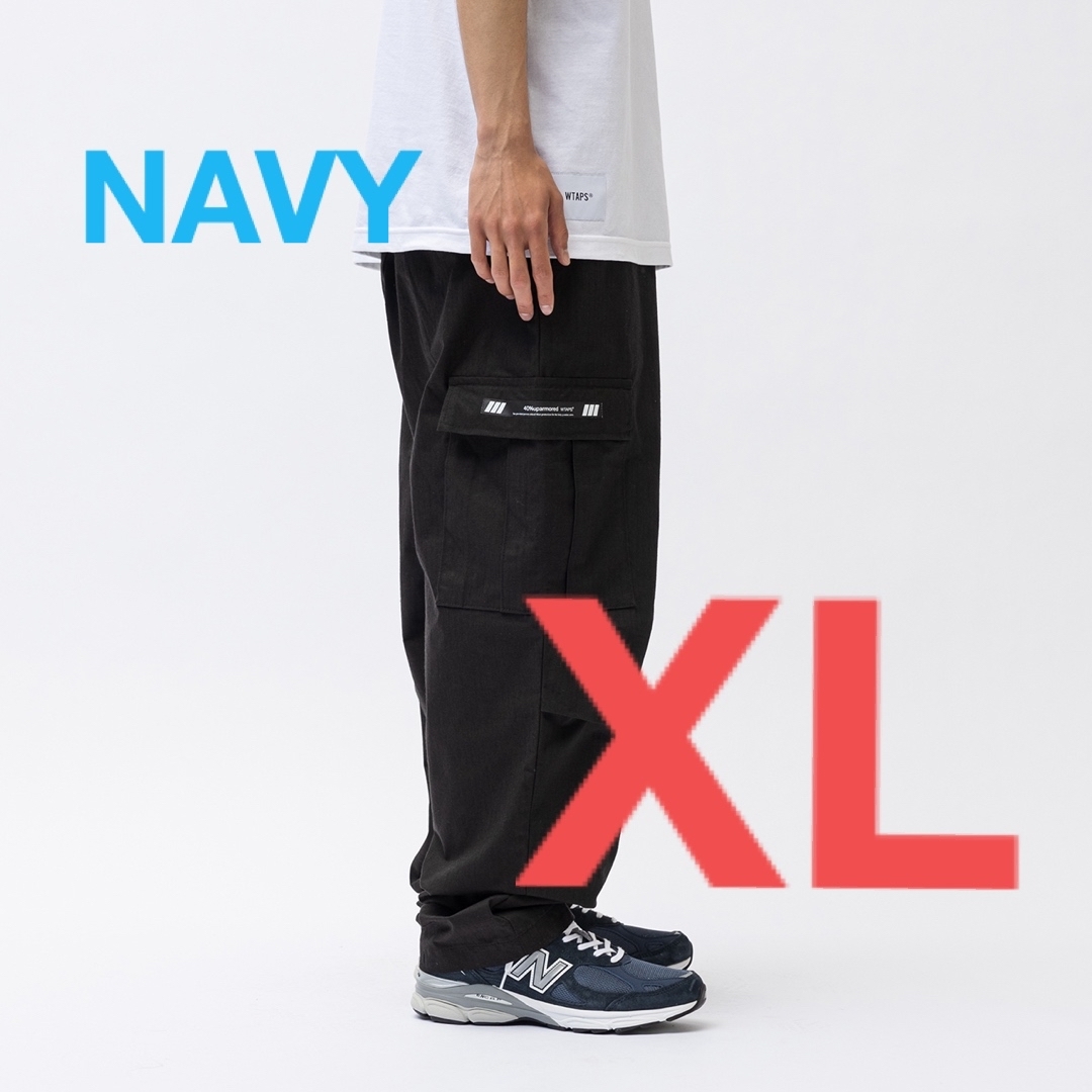 W)taps - wtaps ネイビー XL 04 jungle stock MILT9602 の通販 by