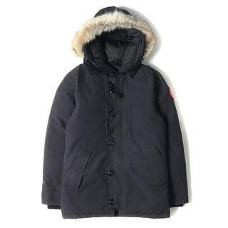 カナダグース(CANADA GOOSE)のCANADA GOOSE カナダグース ダウン ジャケット サイズ:FUSION S ファー フード ポリコットン ダウン コート CHATEAU PARKA 3426MA シャトー パーカー ネイビー 紺 アウター ブルゾン【メンズ】【中古】(ダウンジャケット)