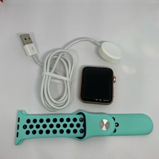 アップルウォッチ(Apple Watch)のApple Watch series3 42mm ゴールド(その他)