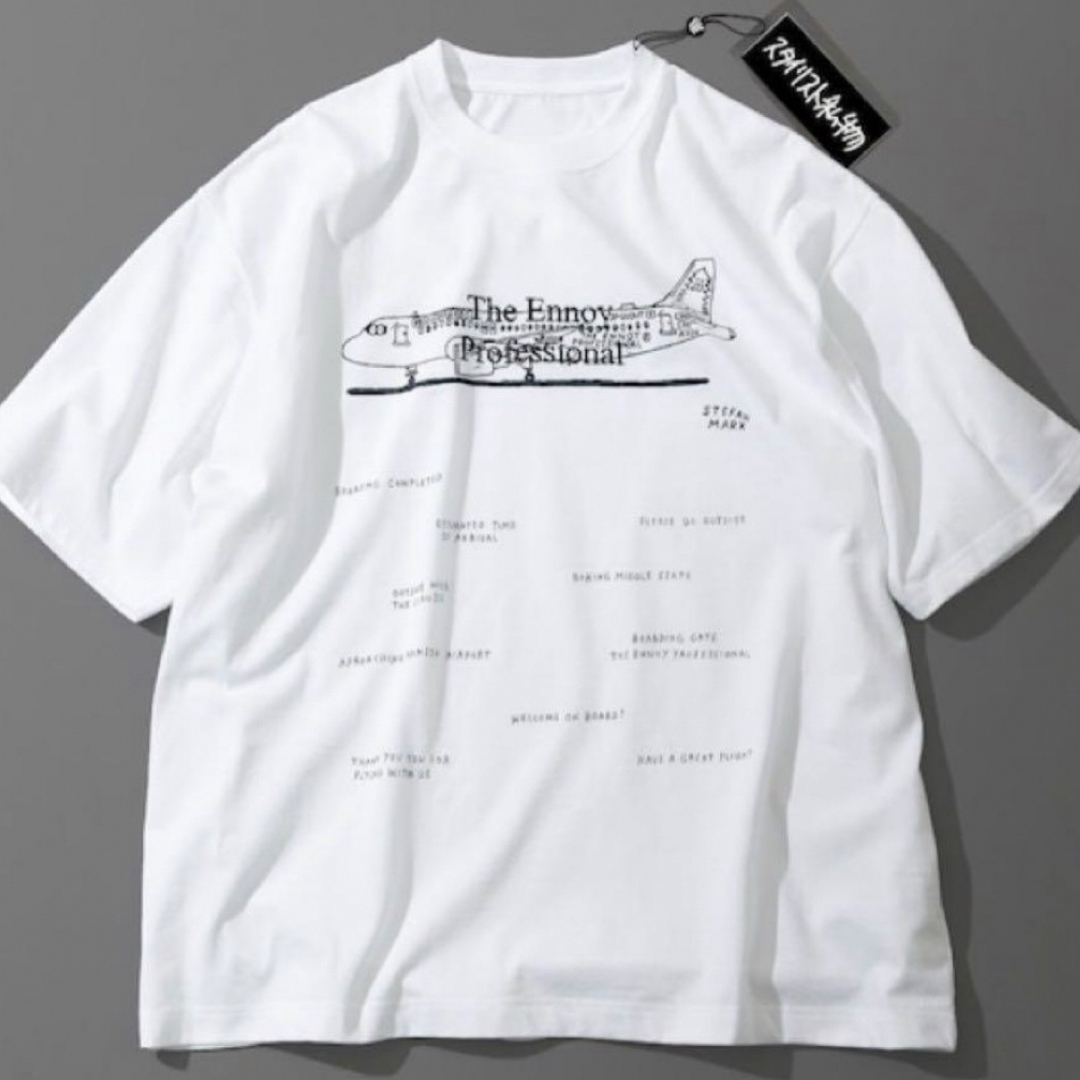 1LDK SELECT(ワンエルディーケーセレクト)の未開封 XXLサイズ ennoy Stefan Marx T-SHIR Tシャツ メンズのトップス(Tシャツ/カットソー(半袖/袖なし))の商品写真