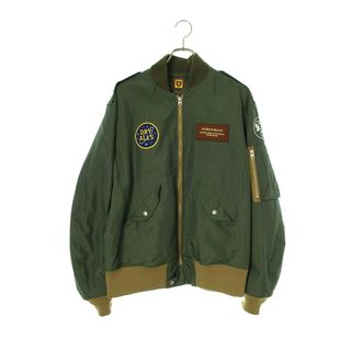 ヒューマンメイド(HUMAN MADE)のヒューマンメイド  bomber jacket バックタイガープリントMA-1ミリタリーブルゾン メンズ XL(ミリタリージャケット)