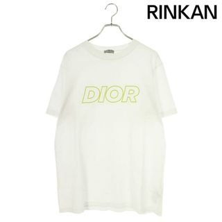 ディオール(Dior)のディオール  393J696E0847 ロゴ刺繍オーバーサイズTシャツ メンズ M(Tシャツ/カットソー(半袖/袖なし))