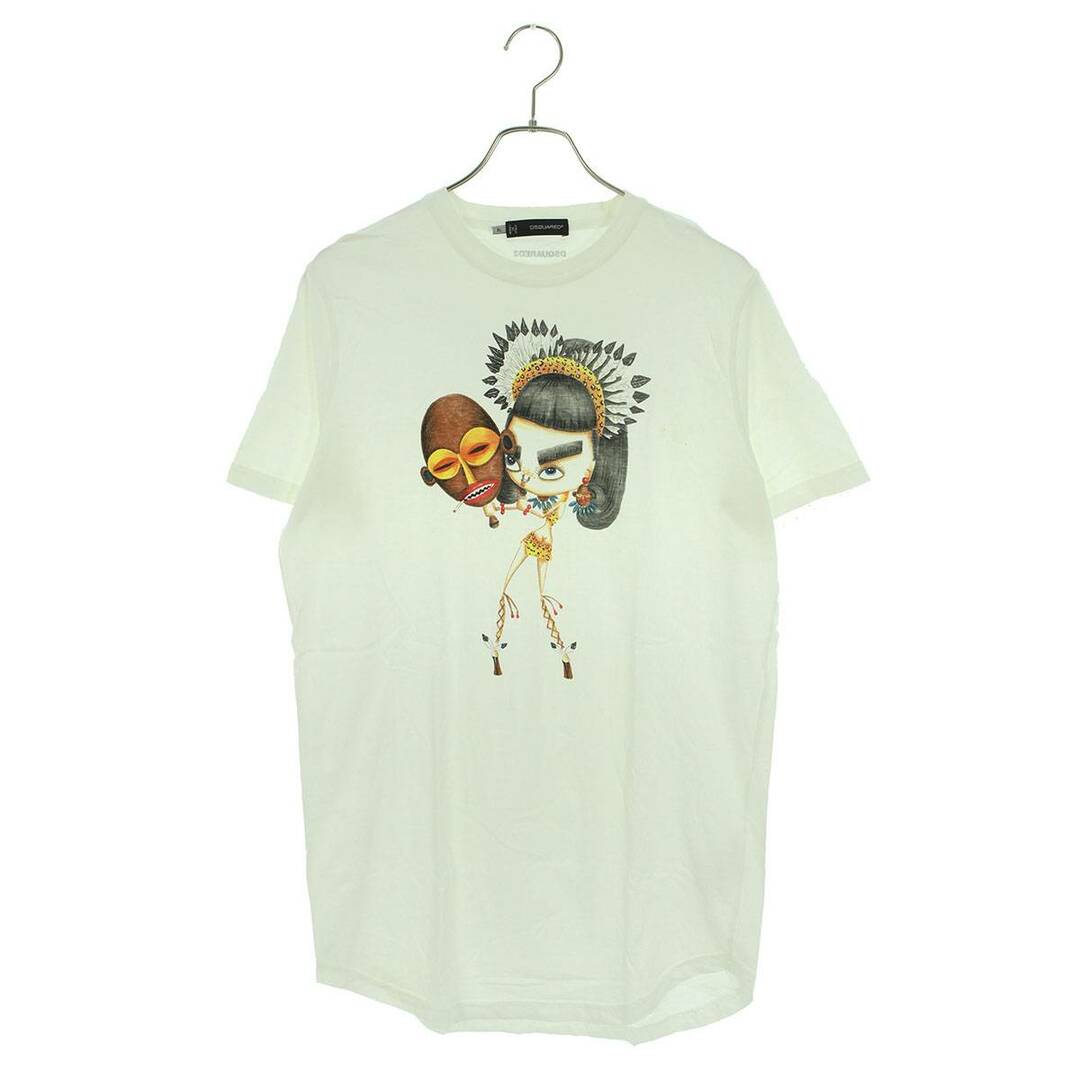 DSQUARED2 - ディースクエアード プリントTシャツ メンズ XLの通販 by