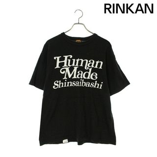 ヒューマンメイド(HUMAN MADE)のヒューマンメイド  22AW  SHINSAIBASHI T-SHIRT 心斎橋限定ロゴプリントTシャツ メンズ XL(Tシャツ/カットソー(半袖/袖なし))