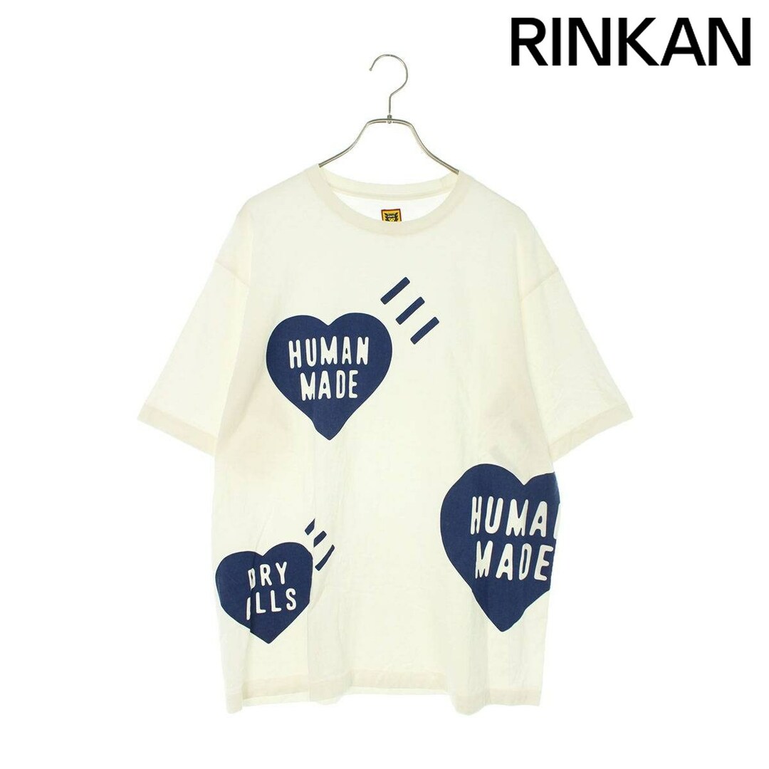 HUMAN MADE(ヒューマンメイド)のヒューマンメイド  22SS  BIG HEART T-SHIRT ロゴプリントTシャツ メンズ XL メンズのトップス(Tシャツ/カットソー(半袖/袖なし))の商品写真