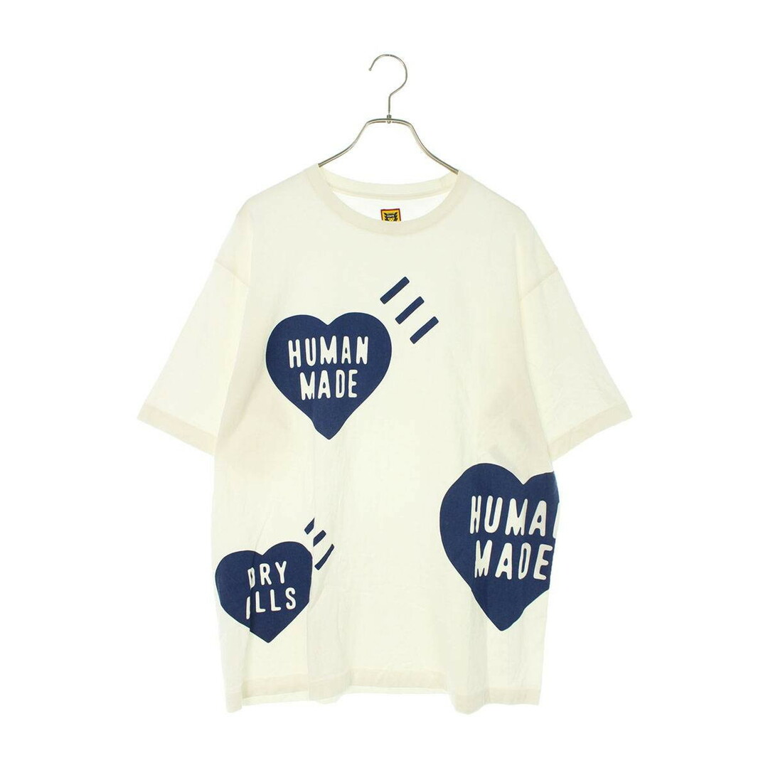 HUMAN MADE(ヒューマンメイド)のヒューマンメイド  22SS  BIG HEART T-SHIRT ロゴプリントTシャツ メンズ XL メンズのトップス(Tシャツ/カットソー(半袖/袖なし))の商品写真