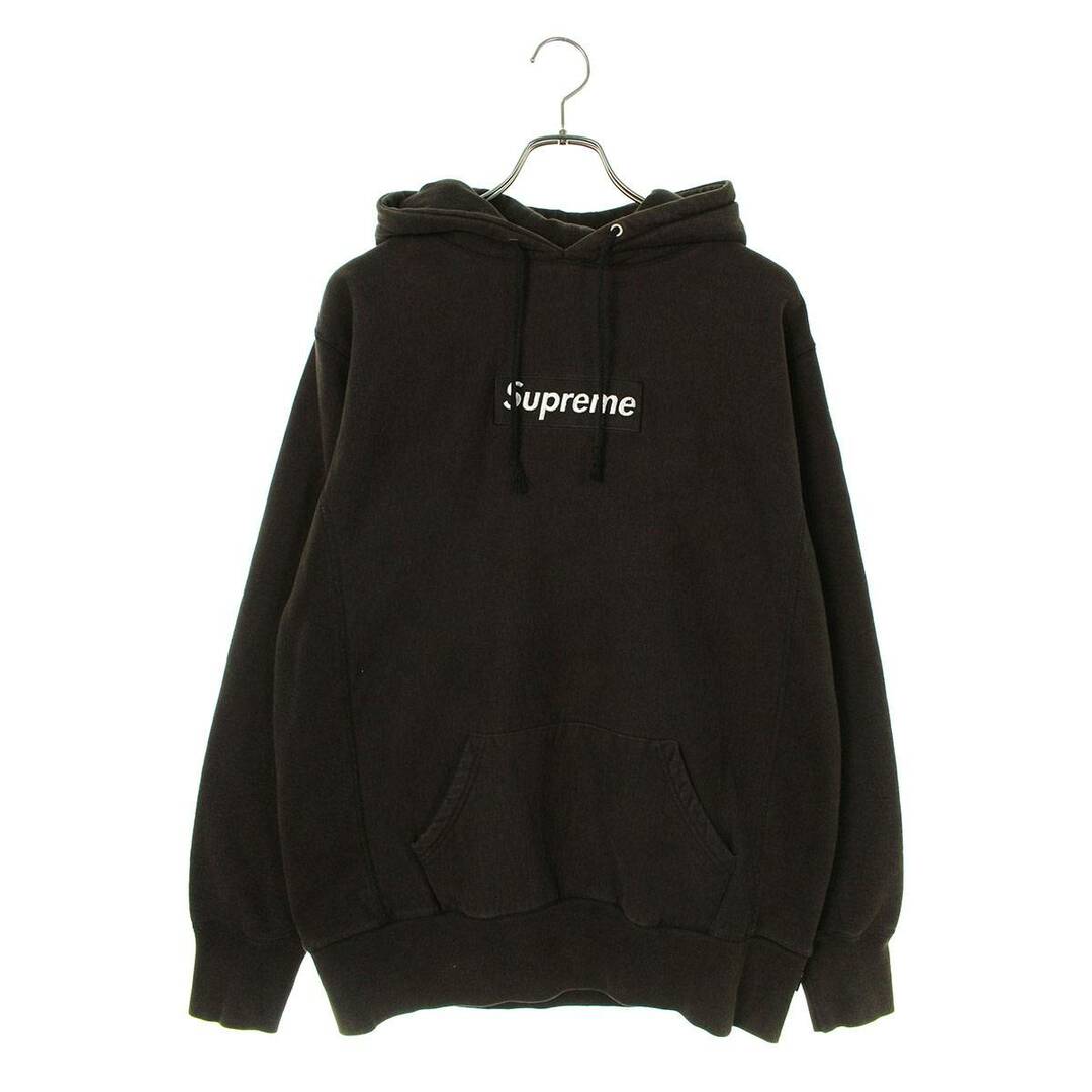 トップスシュプリーム  Box Logo Hooded Sweatshirt ボックスロゴプルオーバーパーカー メンズ L