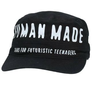 ヒューマンメイド(HUMAN MADE)のヒューマンメイド  TWILL DELIVERY CAP ロゴプリントワークキャップ メンズ(キャップ)