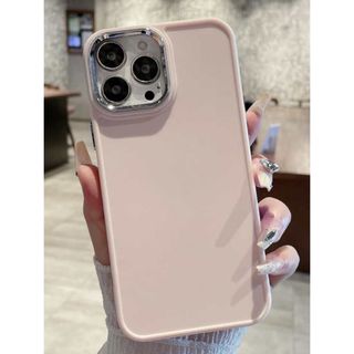 iPhon12 カバー   ベビーピンク(iPhoneケース)