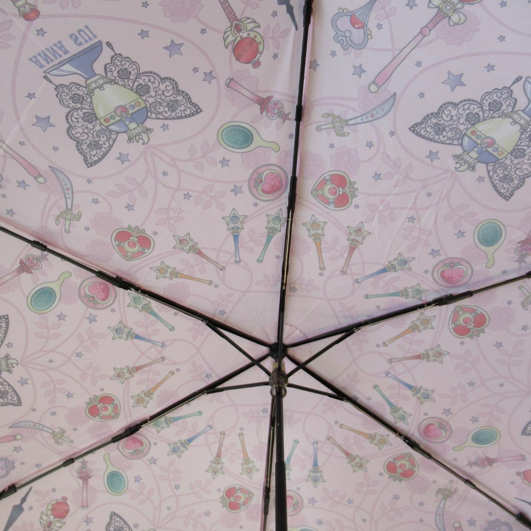 ANNA SUI(アナスイ)の美少女戦士セーラームーン×アナスイ 折りたたみ傘 / アイテム柄(ペールピンク) レディースのファッション小物(傘)の商品写真