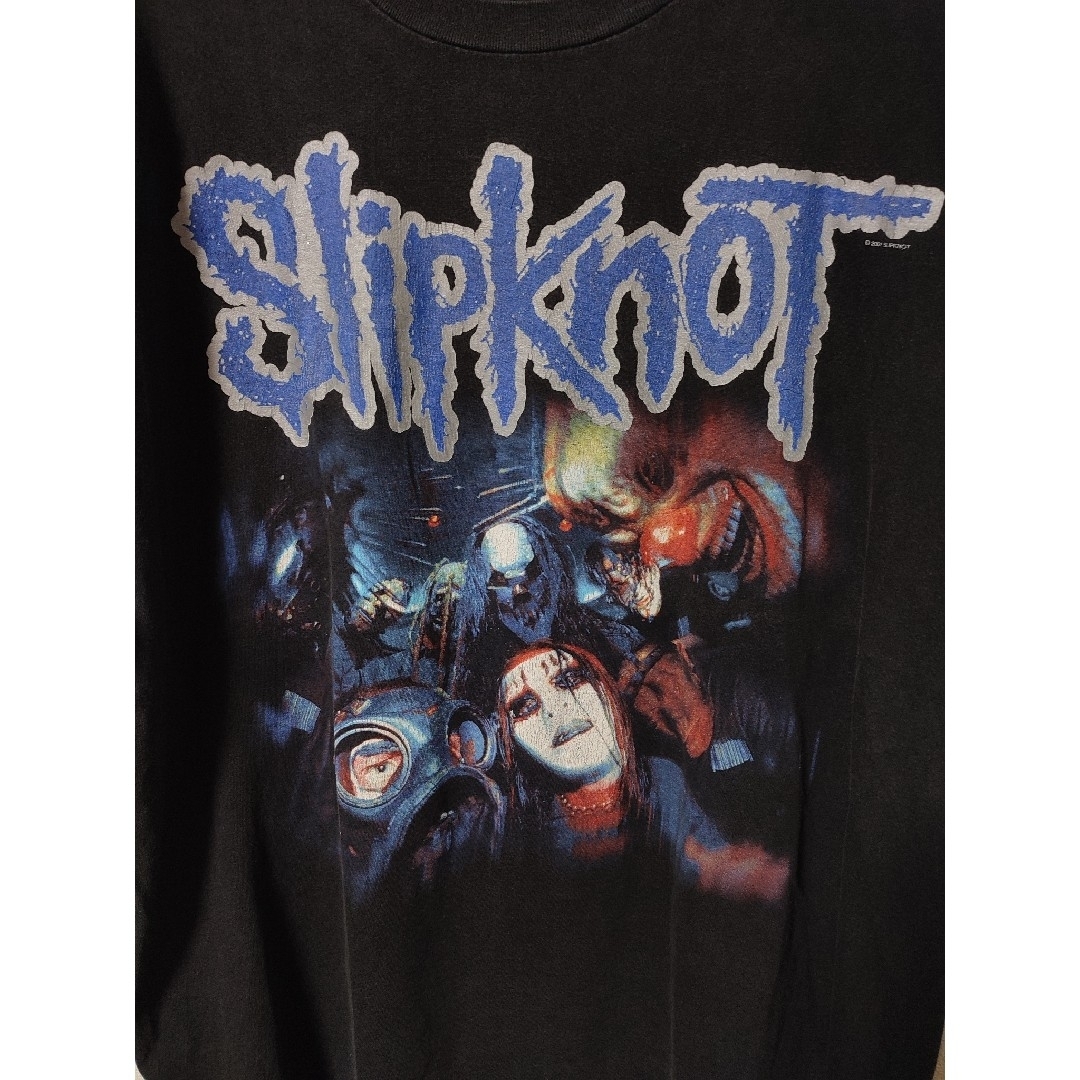 【値下げ不可】古着 90s slipknot メンズのトップス(Tシャツ/カットソー(半袖/袖なし))の商品写真