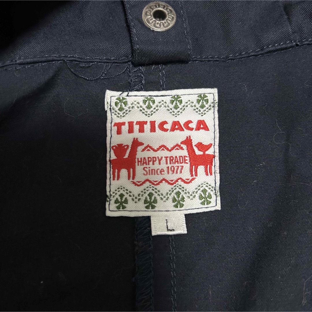 titicaca(チチカカ)のTITICACA ロングコート　訳あり　ファー　ジャケット　ジャンパー　チチカカ レディースのジャケット/アウター(ロングコート)の商品写真