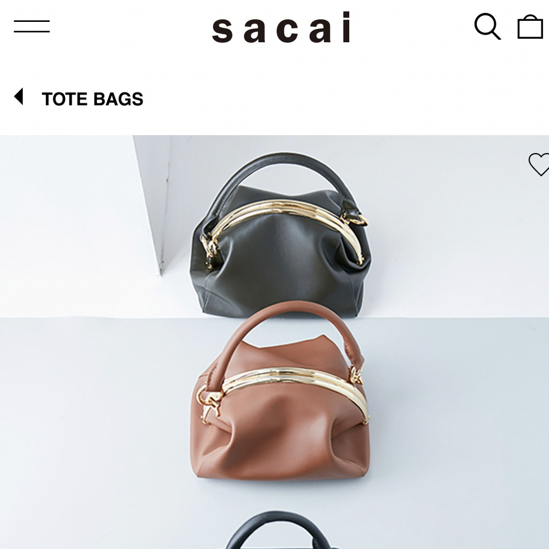 sacai(サカイ)のsacai サカイPursket Bag ショルダーバッグ ブラック 黒 レディースのバッグ(ハンドバッグ)の商品写真