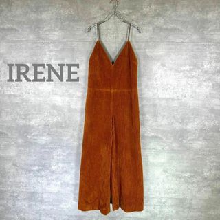 『IRENE』アイレネ (36) コーデュロイ オールインワンピース(サロペット/オーバーオール)