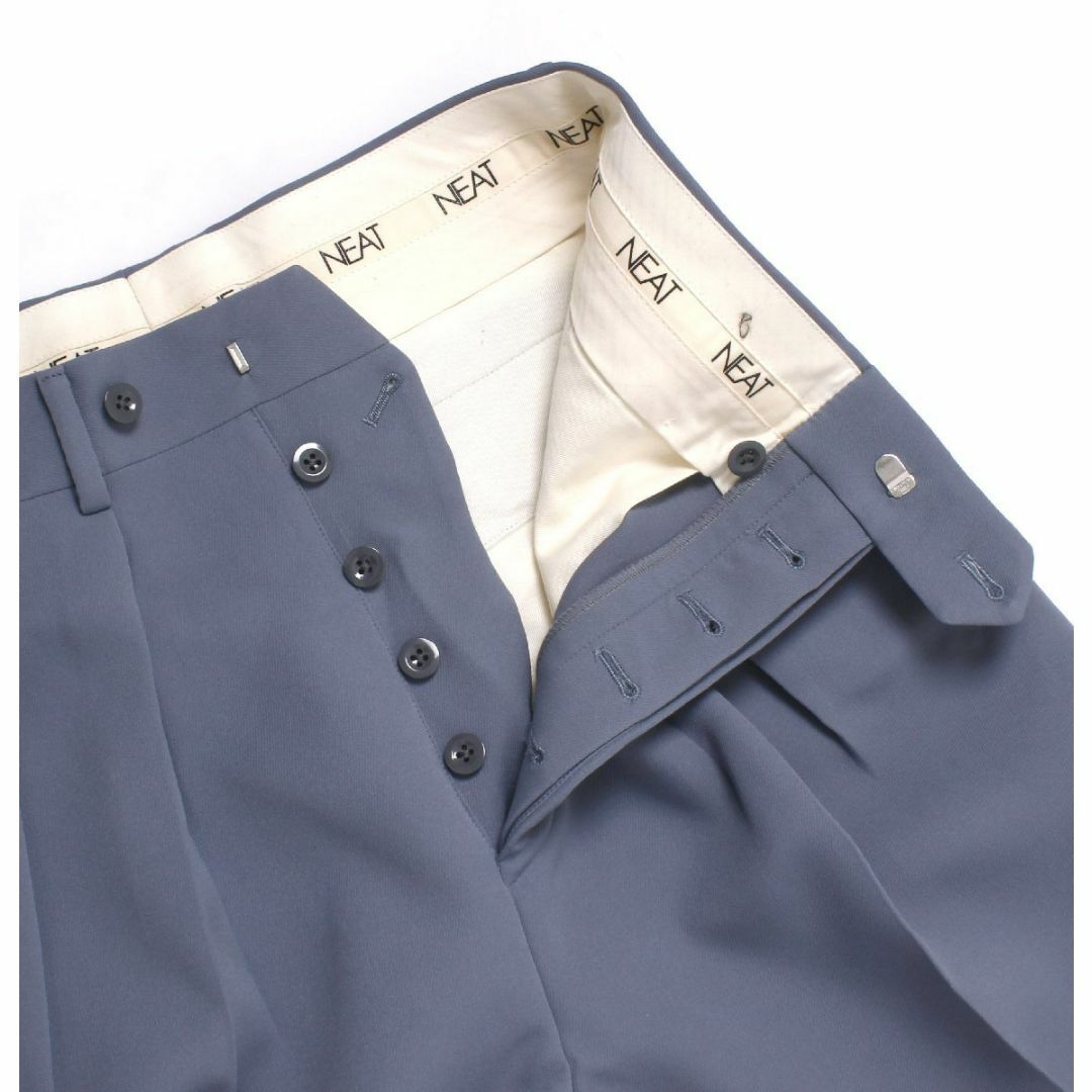 NEAT 2 IN TACK ワイドパンツ 48 ニート インタック パンツの NEAT 2 IN TACK ワイドパンツ 48 ニート インタック パンツの