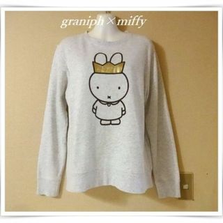 グラニフ(Design Tshirts Store graniph)のgraniphグラニフ♡ミッフィーコラボ　スウェット(トレーナー/スウェット)