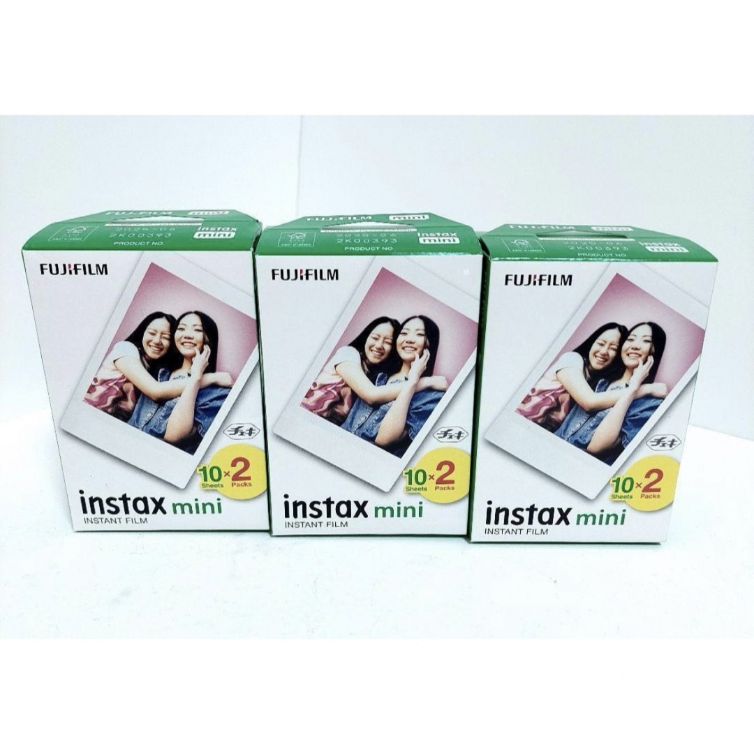 instax mini インスタントフィルム 3箱セット【60枚】富士フイルム