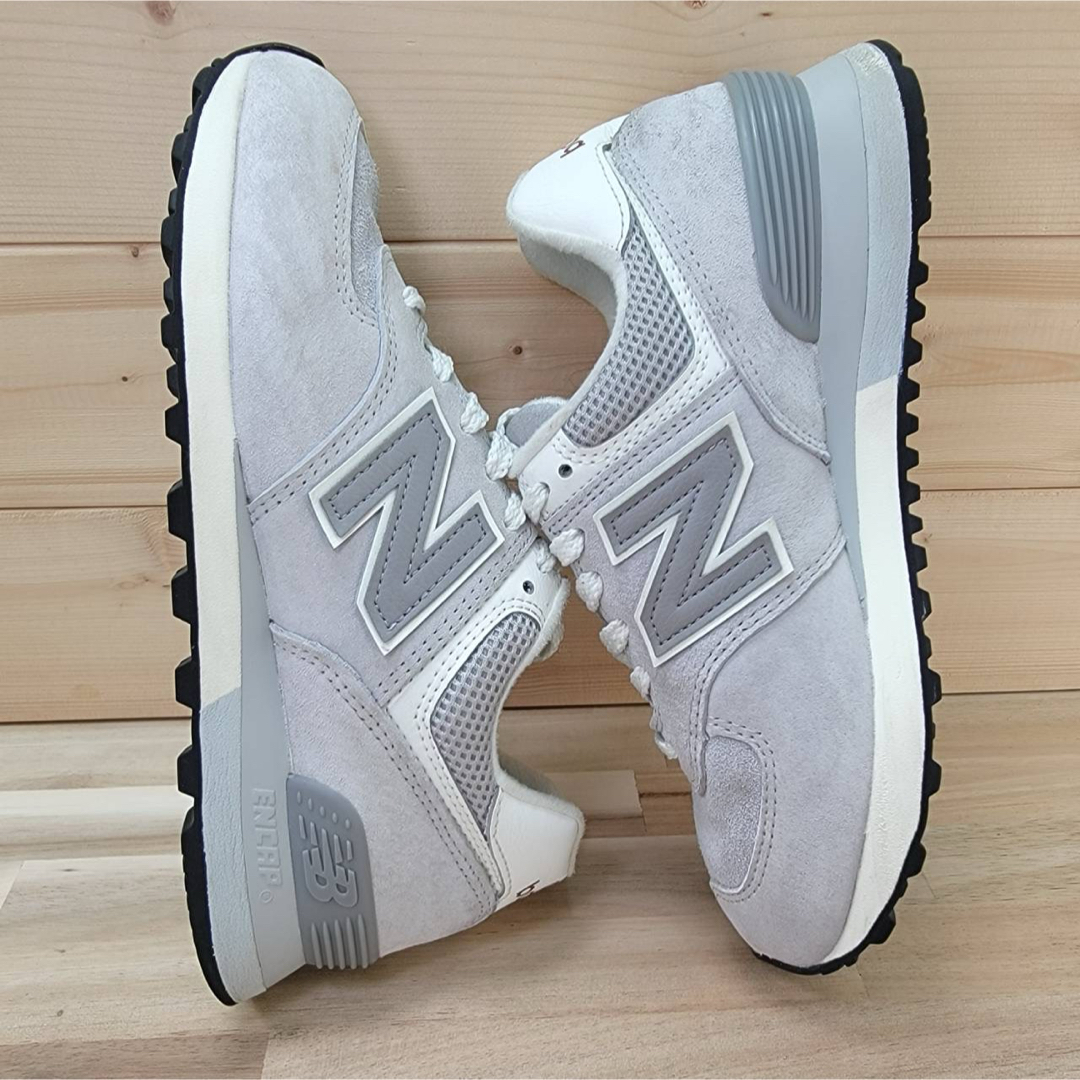 574（New Balance）(ゴーナナヨン)のニューバランス U574AL2 アルミニウム グレー 23㎝ レディースの靴/シューズ(スニーカー)の商品写真