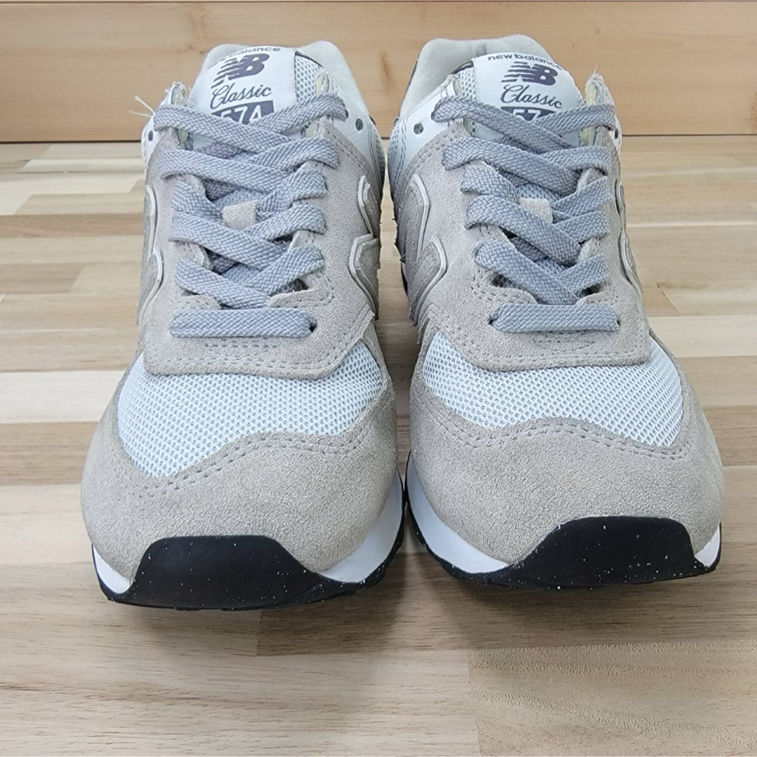 574（New Balance）(ゴーナナヨン)のニューバランス U574GS2 グレー 23㎝ レディースの靴/シューズ(スニーカー)の商品写真