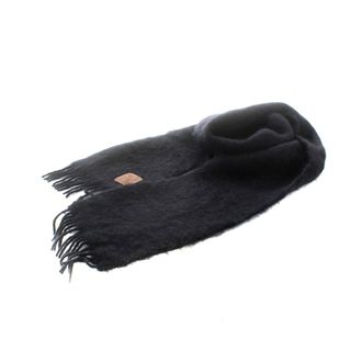 ロエベ(LOEWE)のロエベ Mohair Buttons Scarf マフラー モヘア フリンジ(マフラー/ショール)