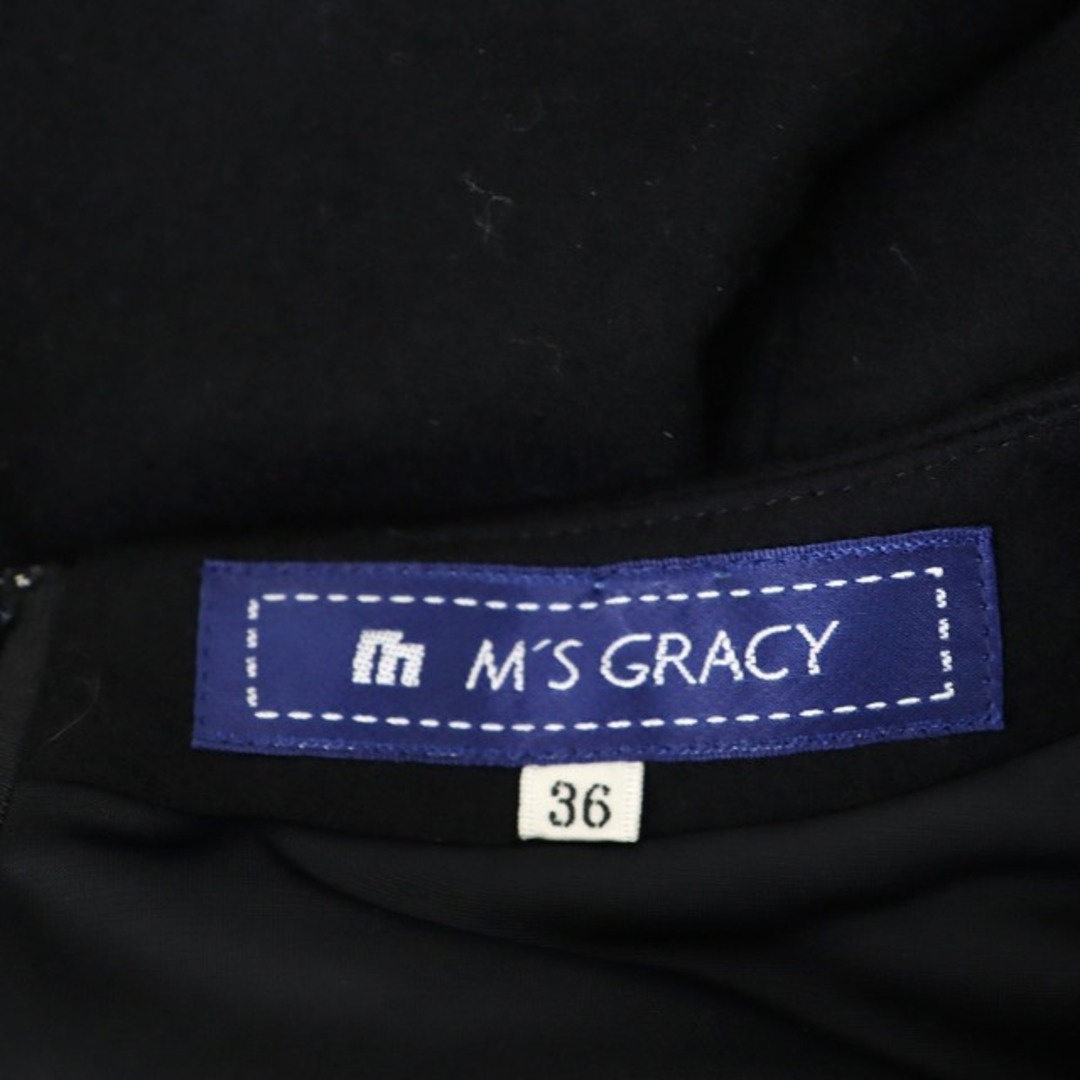 M'S GRACY - エムズグレイシー パフスリーブ リボン 長袖 M'S GRACY - エムズグレイシー パフスリーブ リボン 長袖