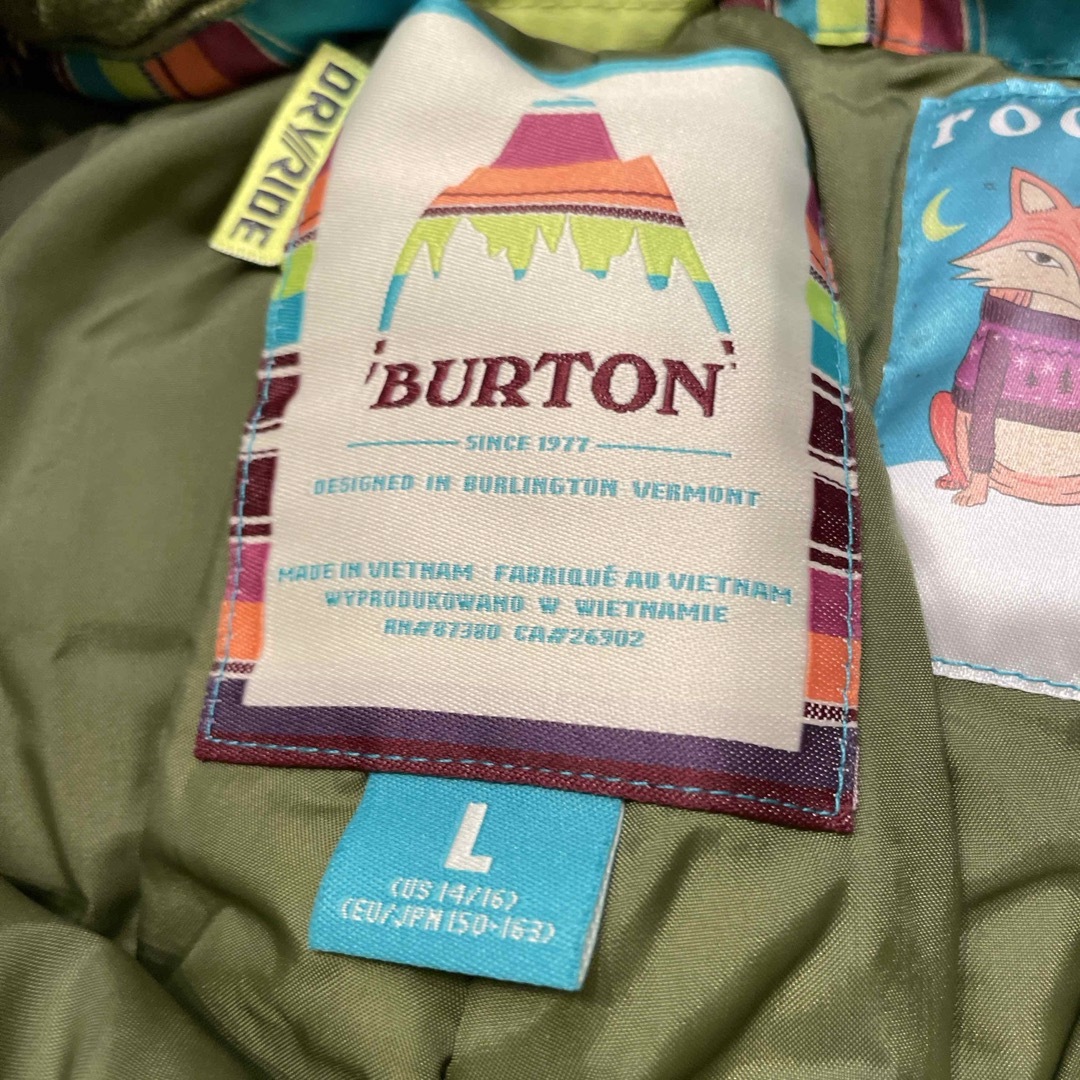 BURTON(バートン)のバートンスキーパンツ150-160キッズL スポーツ/アウトドアのスキー(ウエア)の商品写真