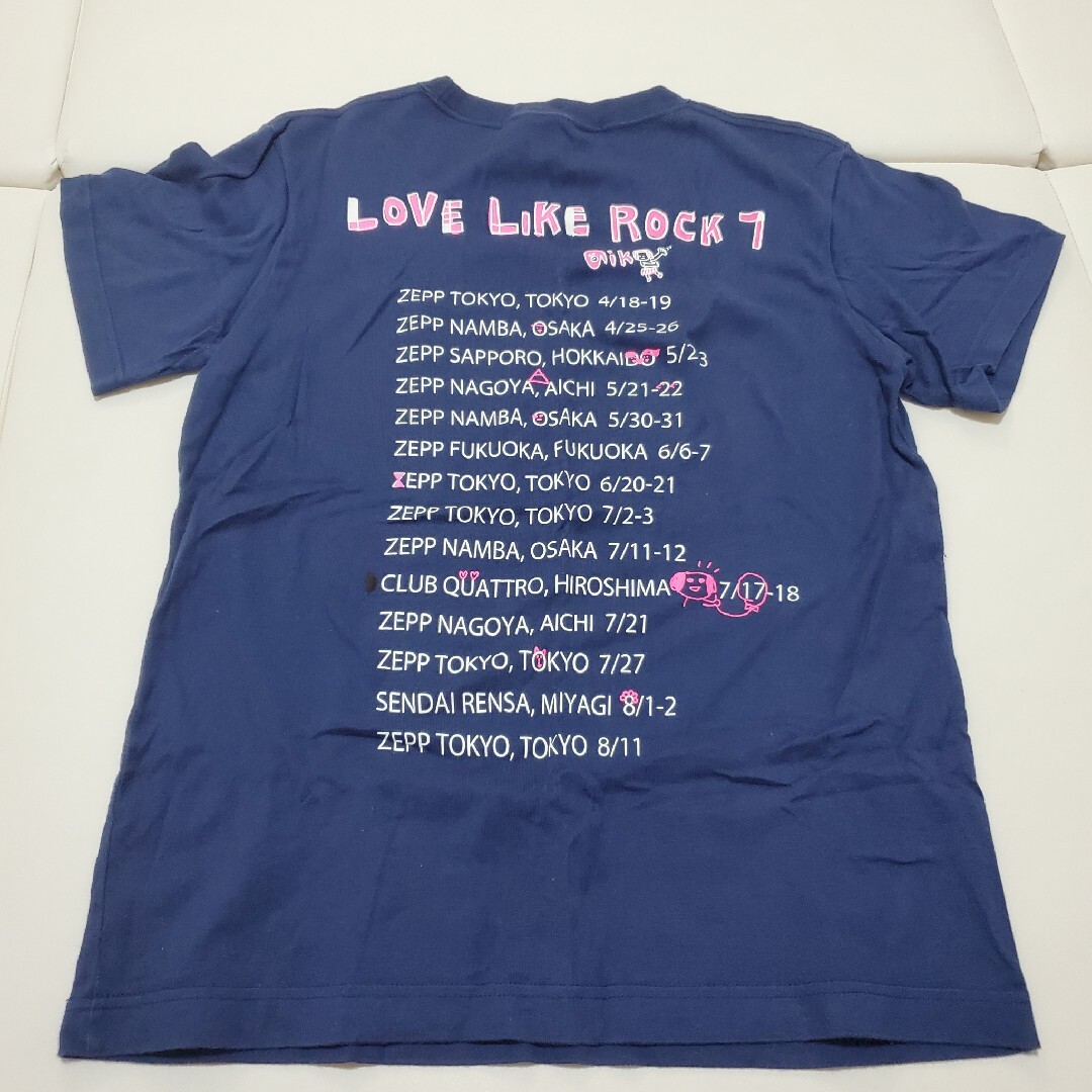 aiko ライブTシャツ LLR7 エンタメ/ホビーのタレントグッズ(ミュージシャン)の商品写真