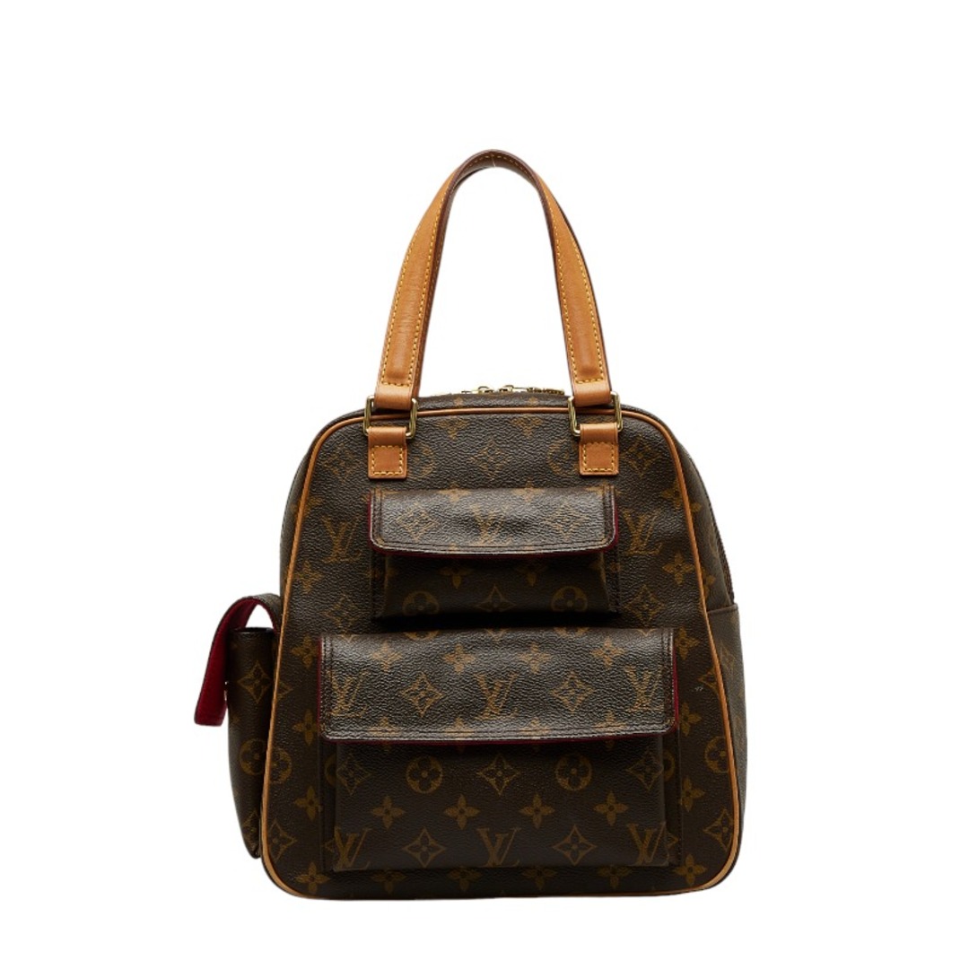 ルイ ヴィトン モノグラム エクサントリ シテ ハンドバッグ M51161 PVC レディース LOUIS VUITTON 【222-27306】約13cm開閉式