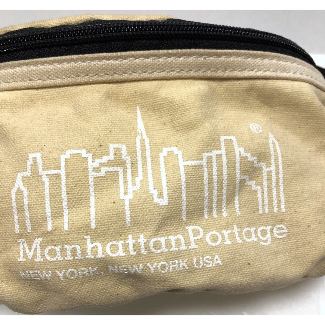 Manhattan Portage(マンハッタンポーテージ)のマンハッタンポーテージ ウエストバッグ キャンバス 2310311 ウエストポー レディースのバッグ(ボディバッグ/ウエストポーチ)の商品写真