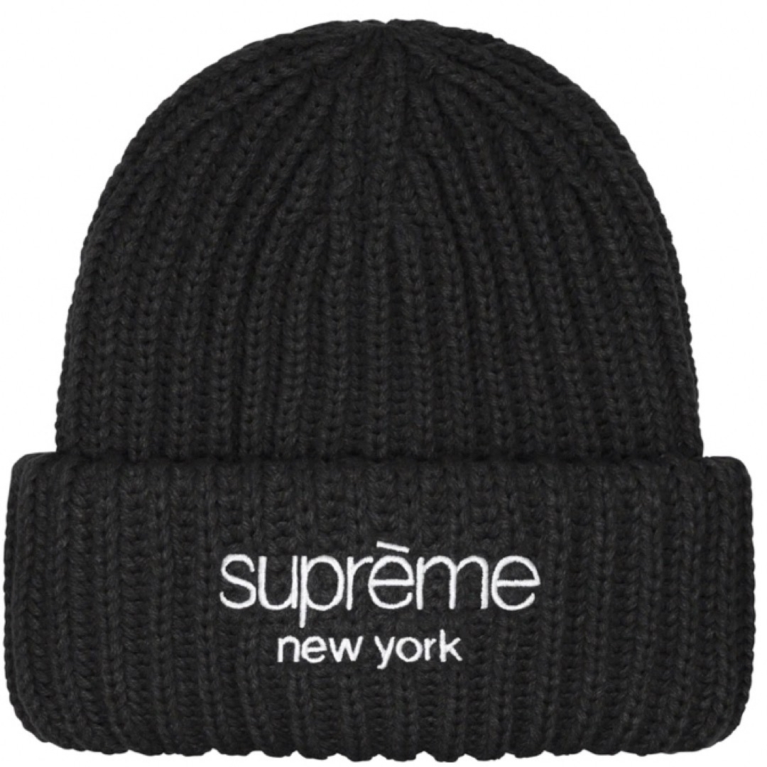 Supreme(シュプリーム)のupremeClassic Logo Chunky Ribbed Beanie☆ メンズの帽子(ニット帽/ビーニー)の商品写真