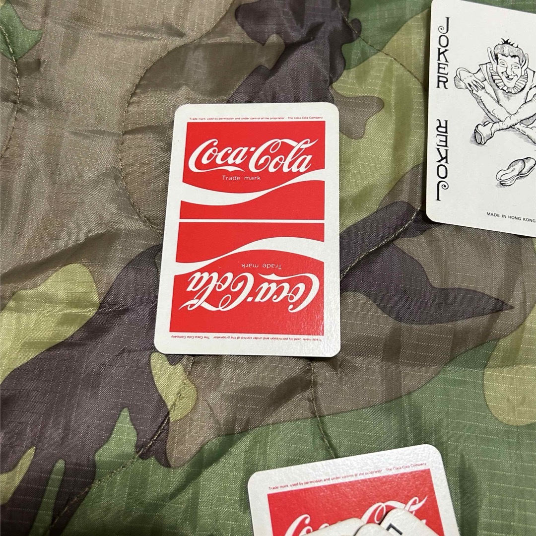 コカ・コーラ(コカコーラ)の【80s】コカコーラ　Coca-Cola ノベリティトランプ　希少 エンタメ/ホビーのテーブルゲーム/ホビー(トランプ/UNO)の商品写真