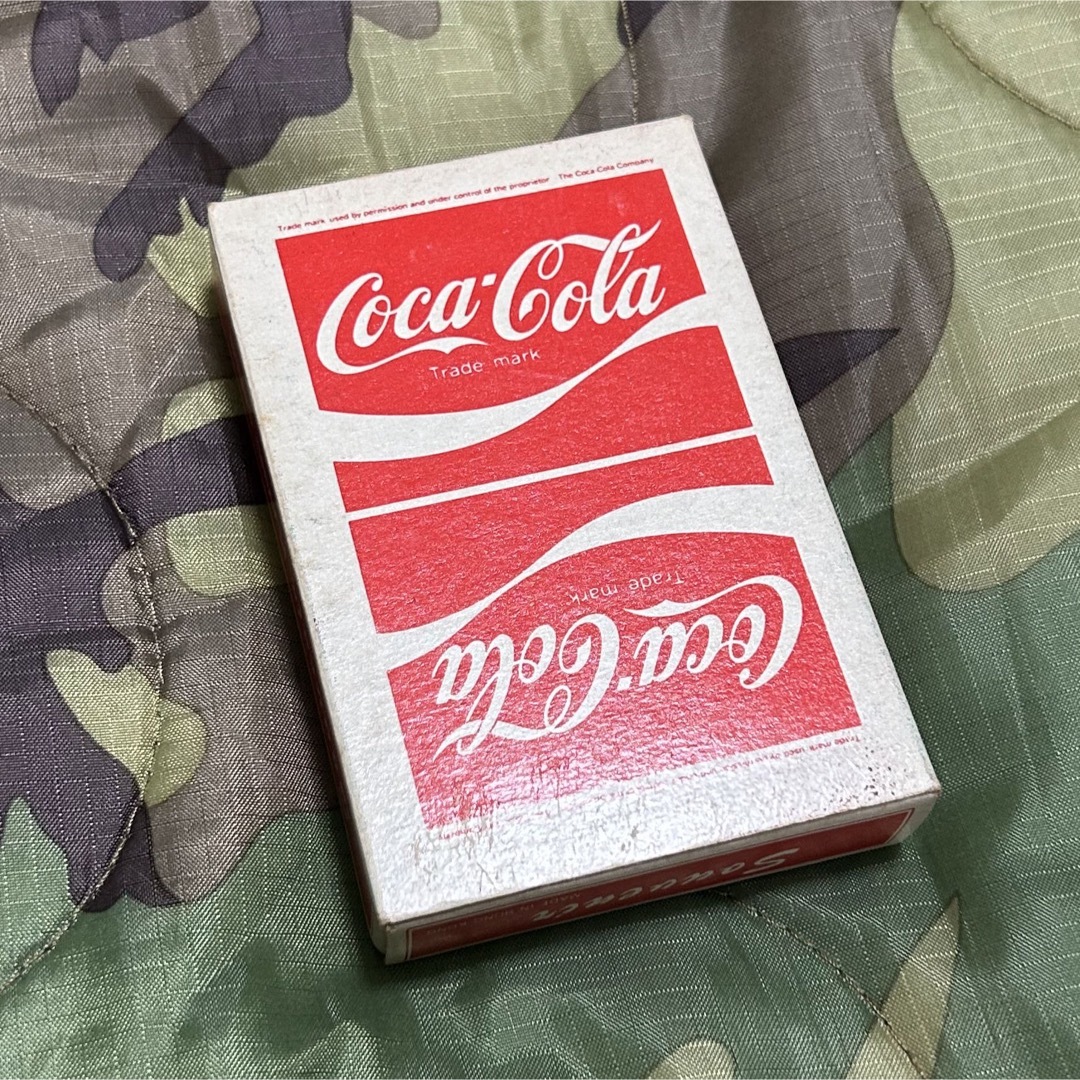 コカ・コーラ(コカコーラ)の【80s】コカコーラ　Coca-Cola ノベリティトランプ　希少 エンタメ/ホビーのテーブルゲーム/ホビー(トランプ/UNO)の商品写真