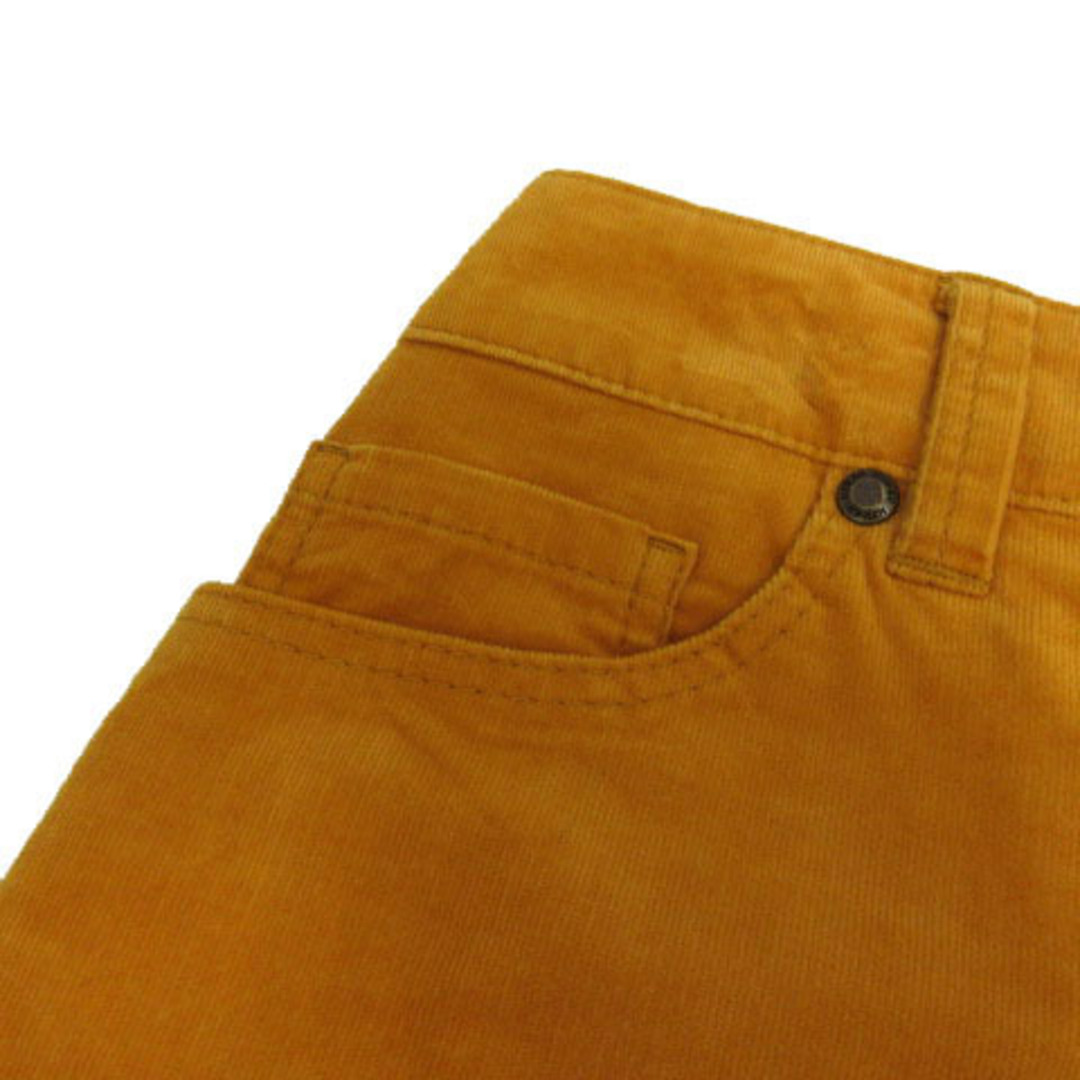 自由区(ジユウク)の自由区 スカート ミディ丈 コーデュロイ ストレッチ 茶系 橙色系 38 レディースのスカート(ひざ丈スカート)の商品写真