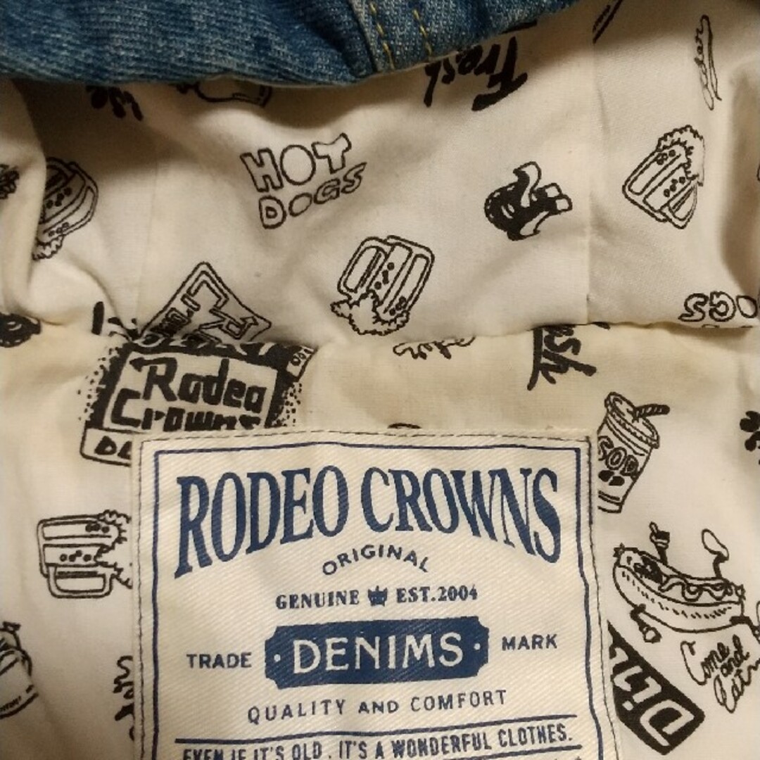 RODEO CROWNS(ロデオクラウンズ)のロデオクラウンズ  中綿入りジャンバーM レディースのジャケット/アウター(ブルゾン)の商品写真