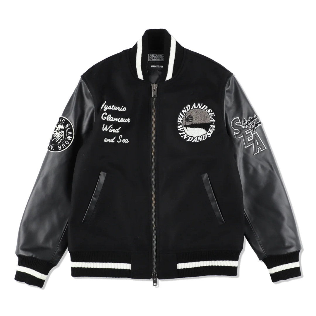 WIND AND SEA - 【Sサイズ】HYSTERIC GLAMOUR X WDS スタジャン WIND AND SEA - 【Sサイズ】HYSTERIC GLAMOUR X WDS スタジャン