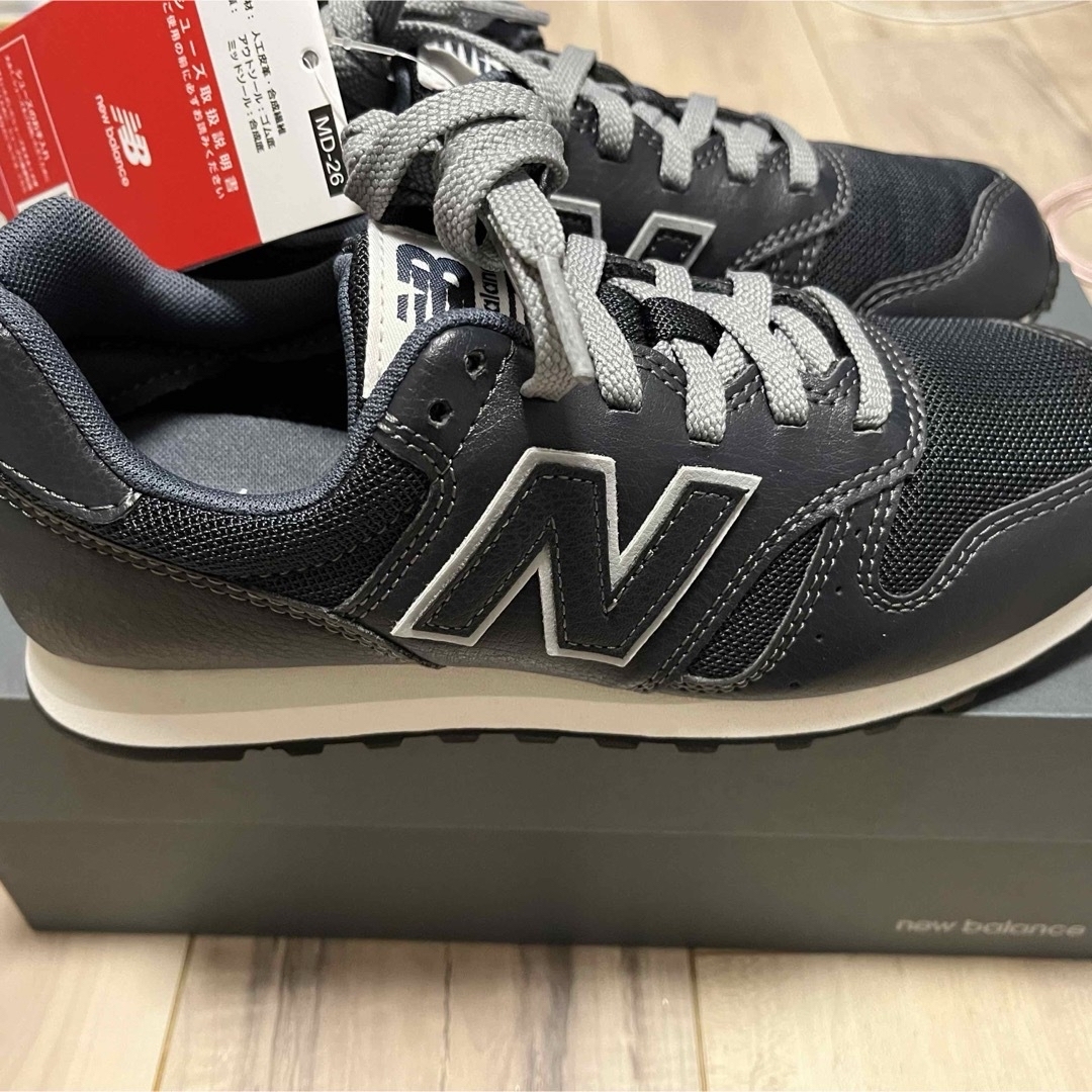 New Balance(ニューバランス)の▷▷　　new balance  ML373  ネイビーグレー 22.0 2E レディースの靴/シューズ(スニーカー)の商品写真