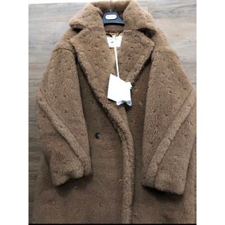 マックスマーラ(Max Mara)のMax Mara スパークリングテディベアコート　新品タグ付き(ロングコート)