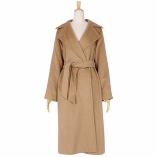 マックスマーラ(Max Mara)の美品 マックスマーラ Max Mara コート 白タグ チェスターコート マニュエラ アイコンコート キャメル100％ アウター レディース JI38 USA4 FB36(S相当) ブラウン(その他)