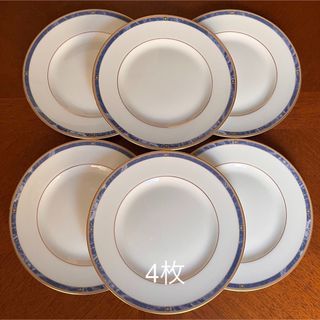 ウェッジウッド(WEDGWOOD)の【黒壺美品】ウェッジウッド★カンタータ★ケーキ皿　６枚(食器)