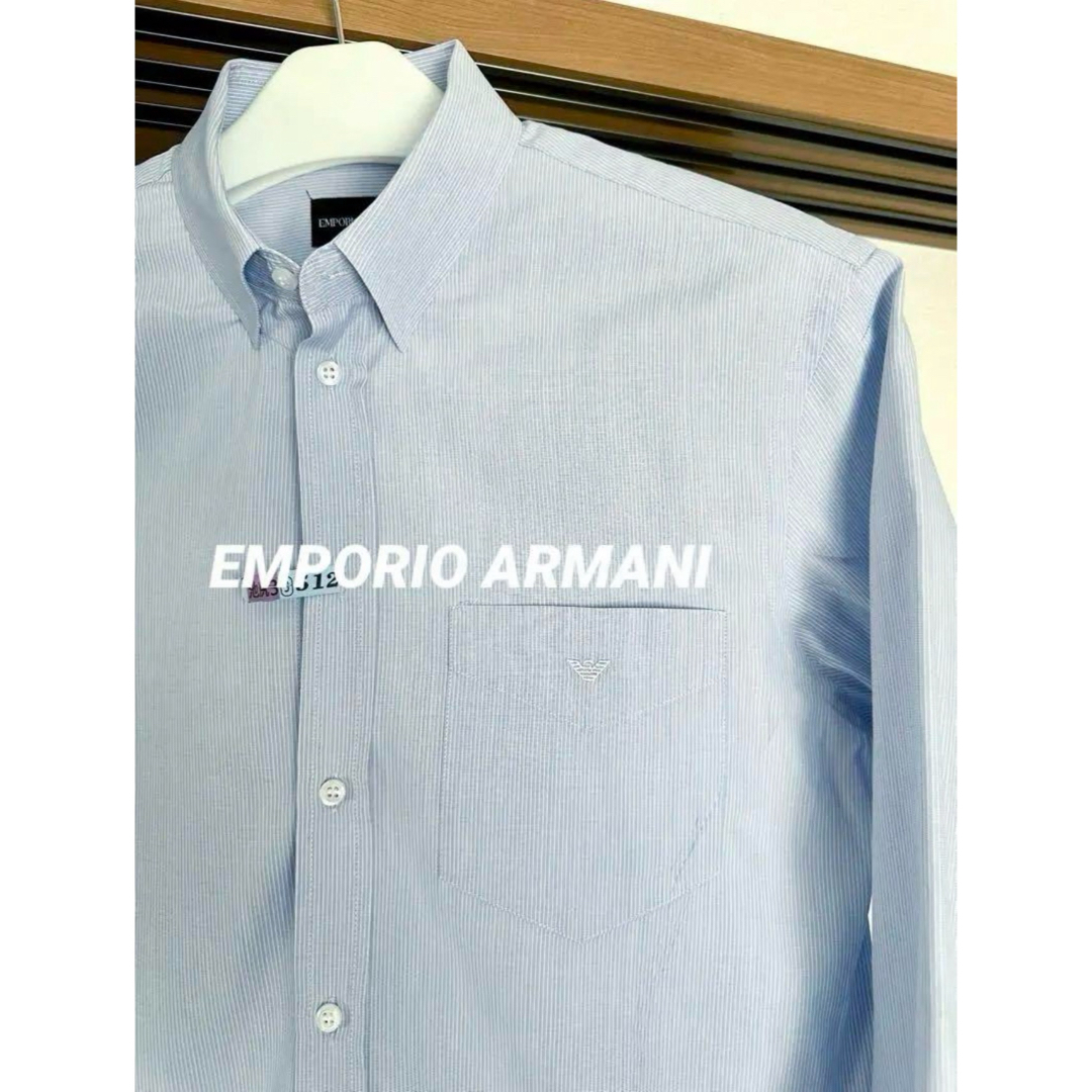 Emporio Armani(エンポリオアルマーニ)の✨極美品✨EMPORIO ARMANI エンポリオアルマーニ シャツ メンズのトップス(シャツ)の商品写真