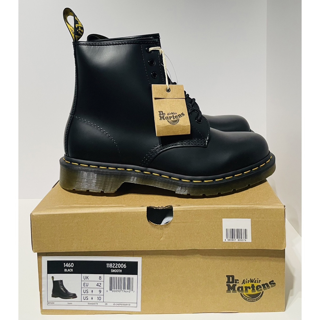 新品】Dr.Martens ドクターマーチン ブーツ 8ホール 27cm - 靴/シューズ