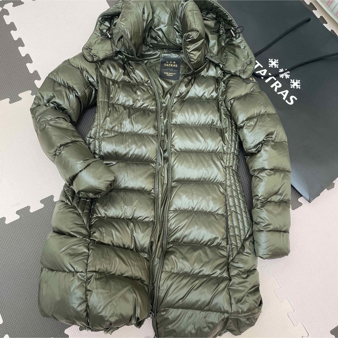 TATRAS - 美品 正規品タトラス レディースダウンカーキ 2 sサイズの