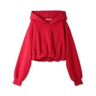 SNIDEL - SNIDEL Sustainableクロップドバルーンフーディーの通販 by